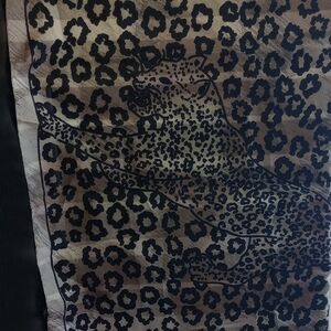 Leopard Print Scarf‎